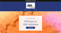 Desktop Screenshot of able-solutions.com